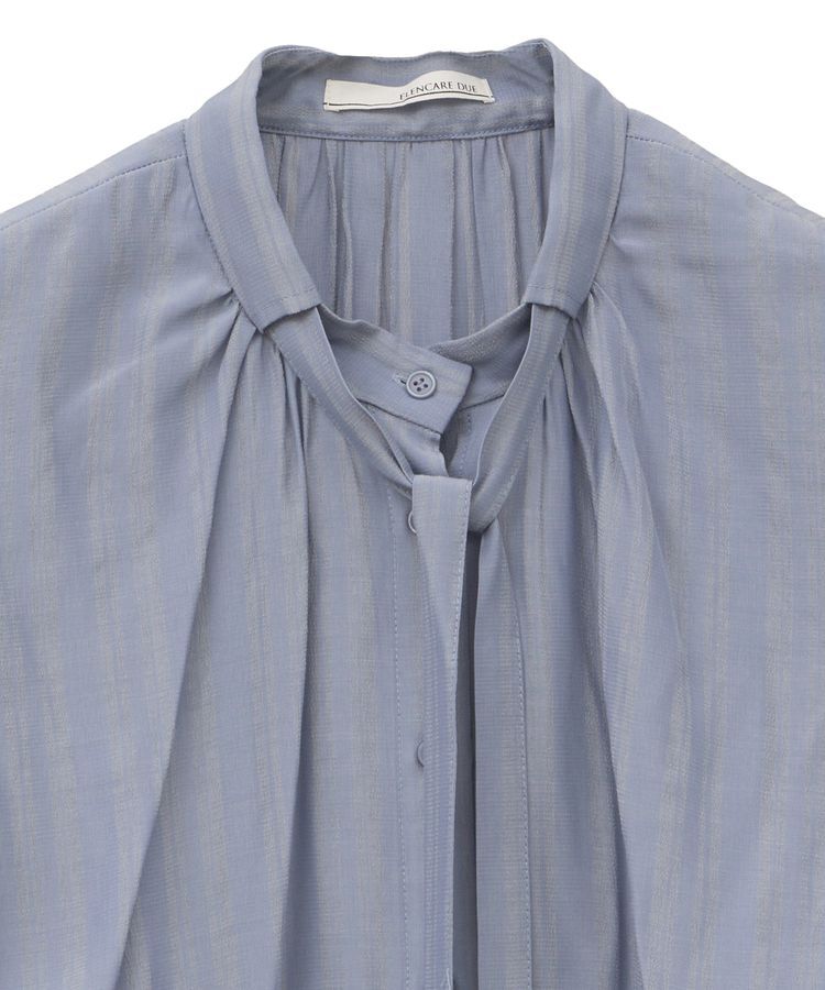 Green Parks「・ELENCARE DUE ボウタイフレンチブラウス」|シャツ・ブラウス|