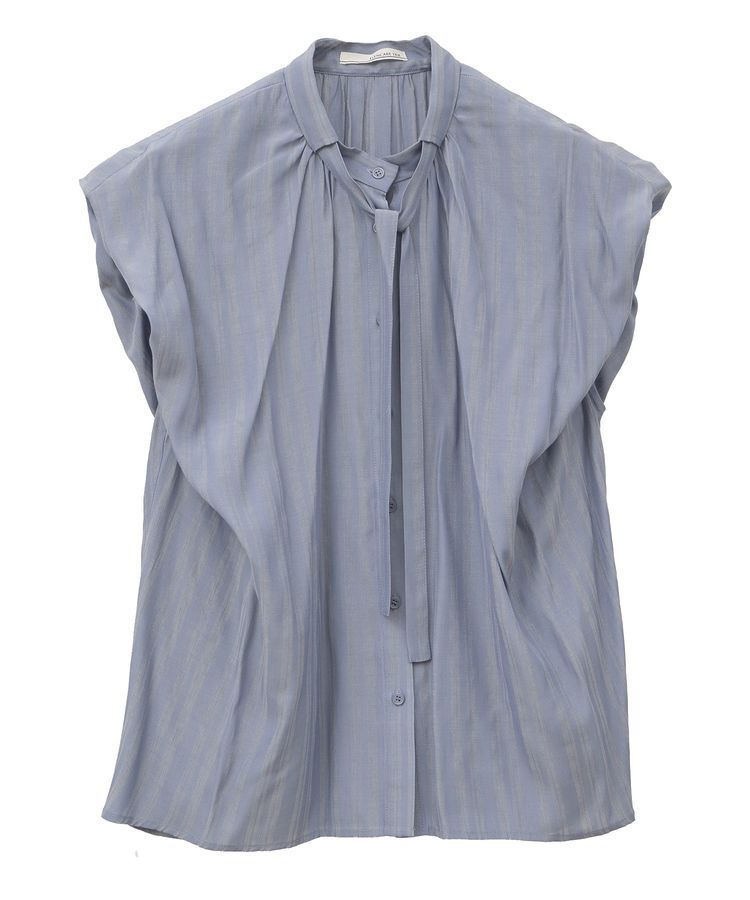 Green Parks「・ELENCARE DUE ボウタイフレンチブラウス」|シャツ・ブラウス|