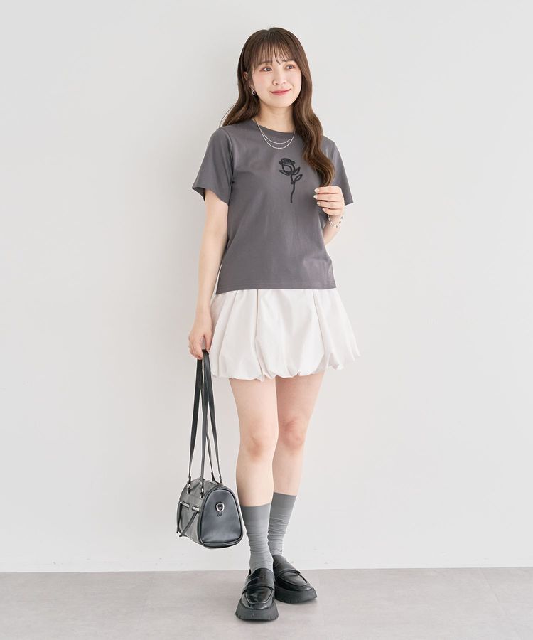 Green Parks「・ELENCARE DUE バルーンミニスカート」|スカート|