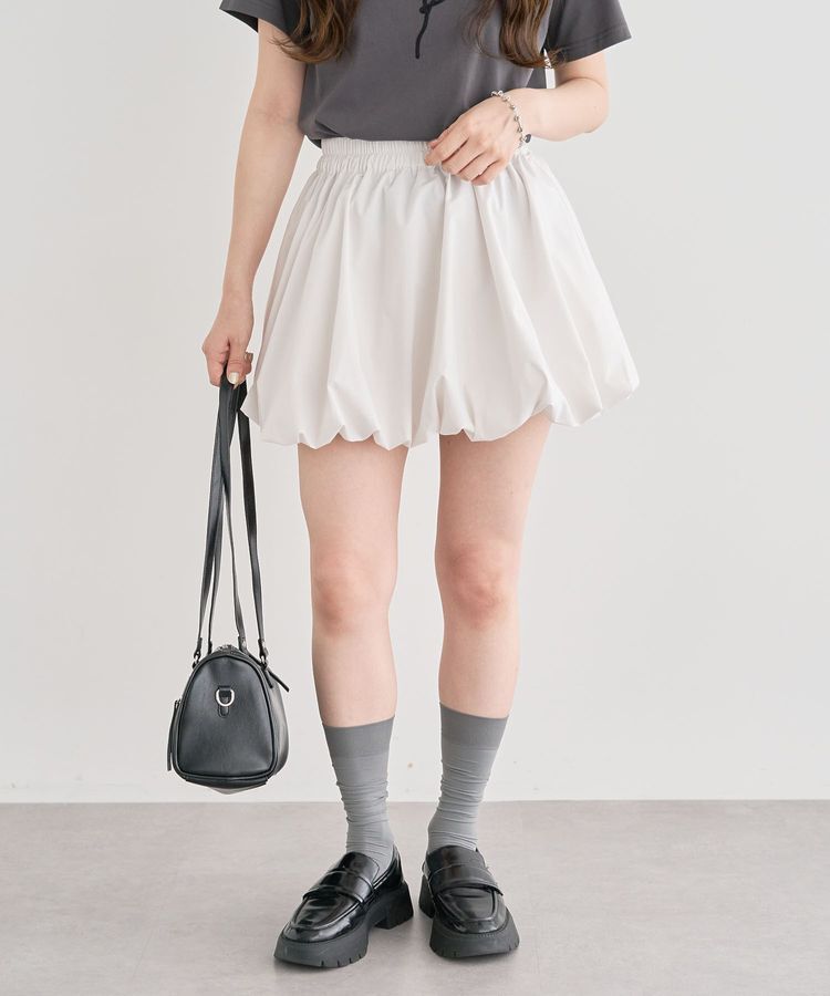 Green Parks「・ELENCARE DUE バルーンミニスカート」|スカート|