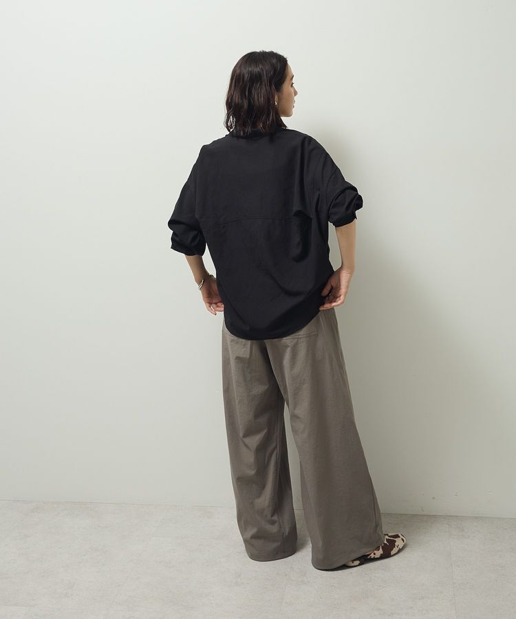 armonia「金ボタン裾ドロストシャツ」|シャツ・ブラウス|