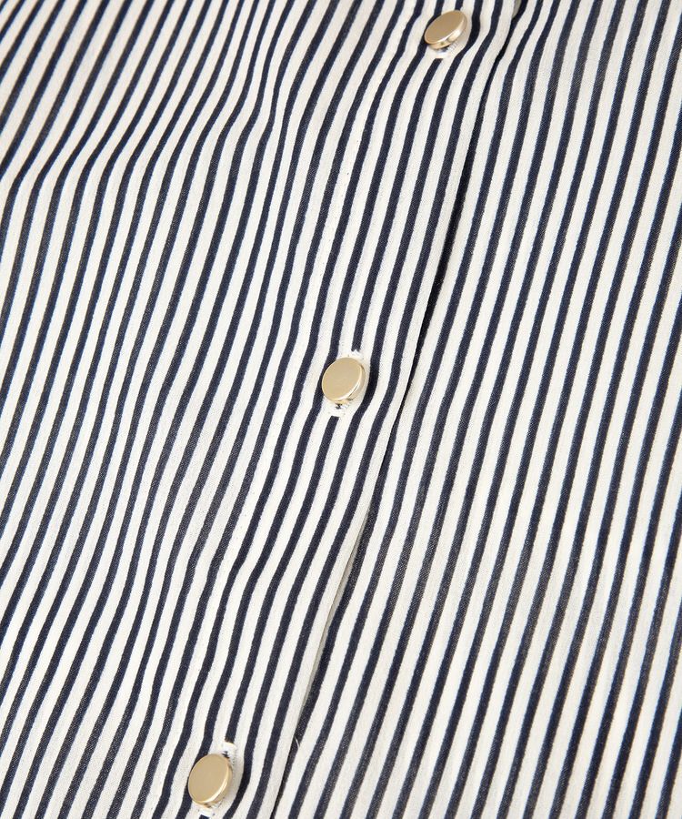 armonia「金ボタン裾ドロストシャツ」|シャツ・ブラウス|