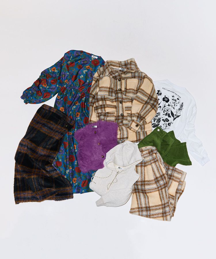 Green Parks「■WITH KURUMI NAKATA チェックコクーンパンツ」|その他|