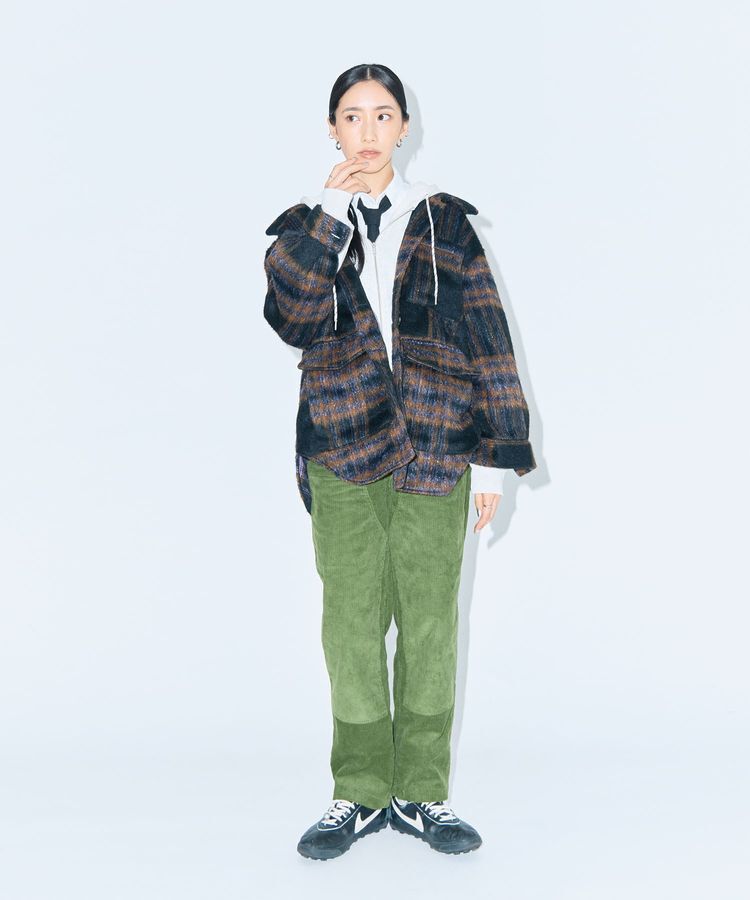 Green Parks「■WITH KURUMI NAKATA スウェットZIPフード」|スウェット・ジャージ|