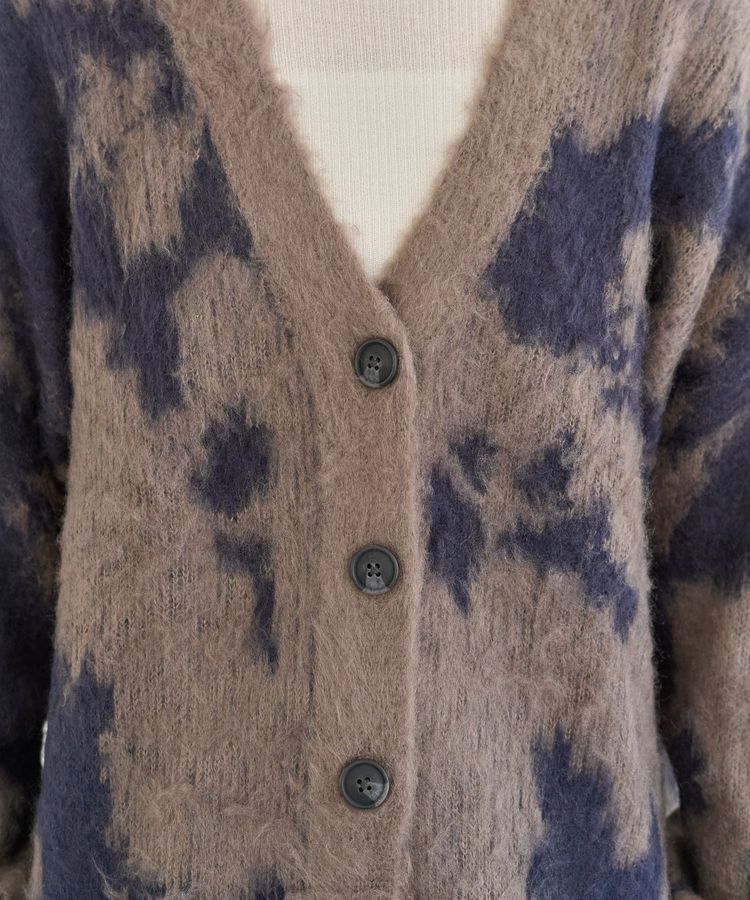 Green Parks「アニマル柄カーディガン」|カーディガン|