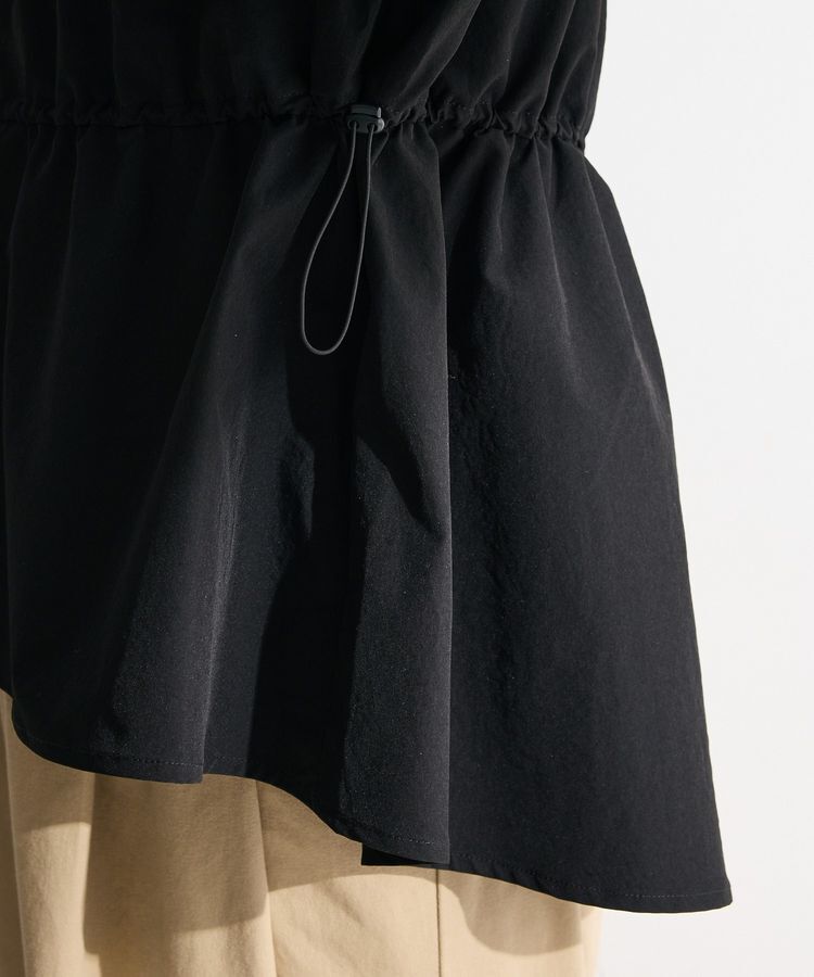 Green Parks「【楽しゃれUV】ドロストフレアベスト」|ベスト・ジレ|