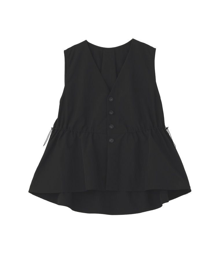 Green Parks「【楽しゃれUV】ドロストフレアベスト」|ベスト・ジレ|
