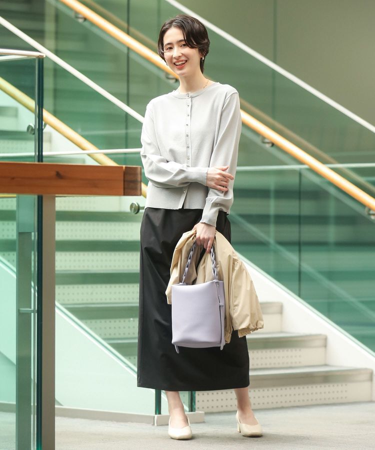 Green Parks「ドレープタイトスカート」|タイト|