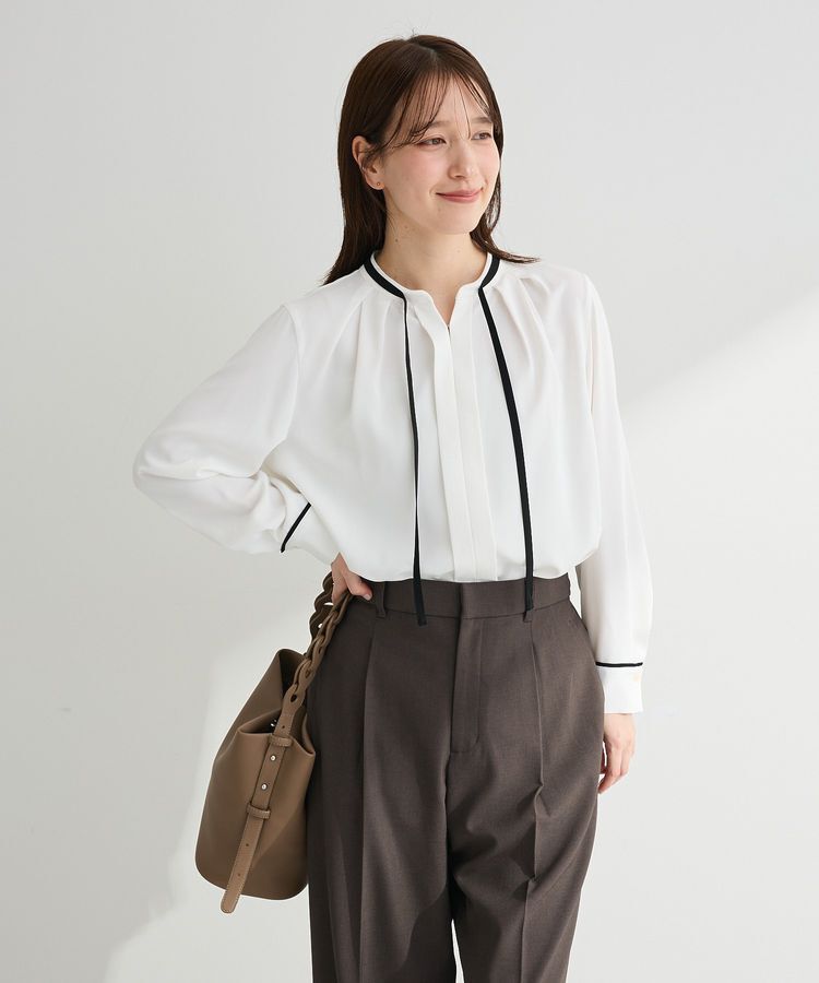 Green Parks「リボンブラウス」|シャツ・ブラウス|