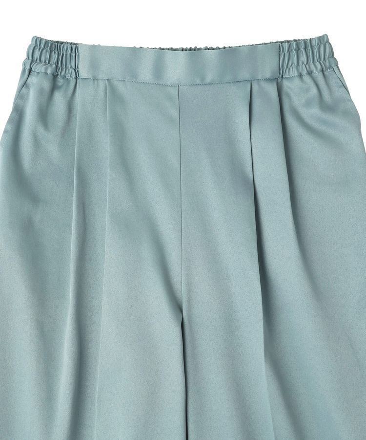 YECCA VECCA「裏起毛サテンリラックスパンツ」|その他|