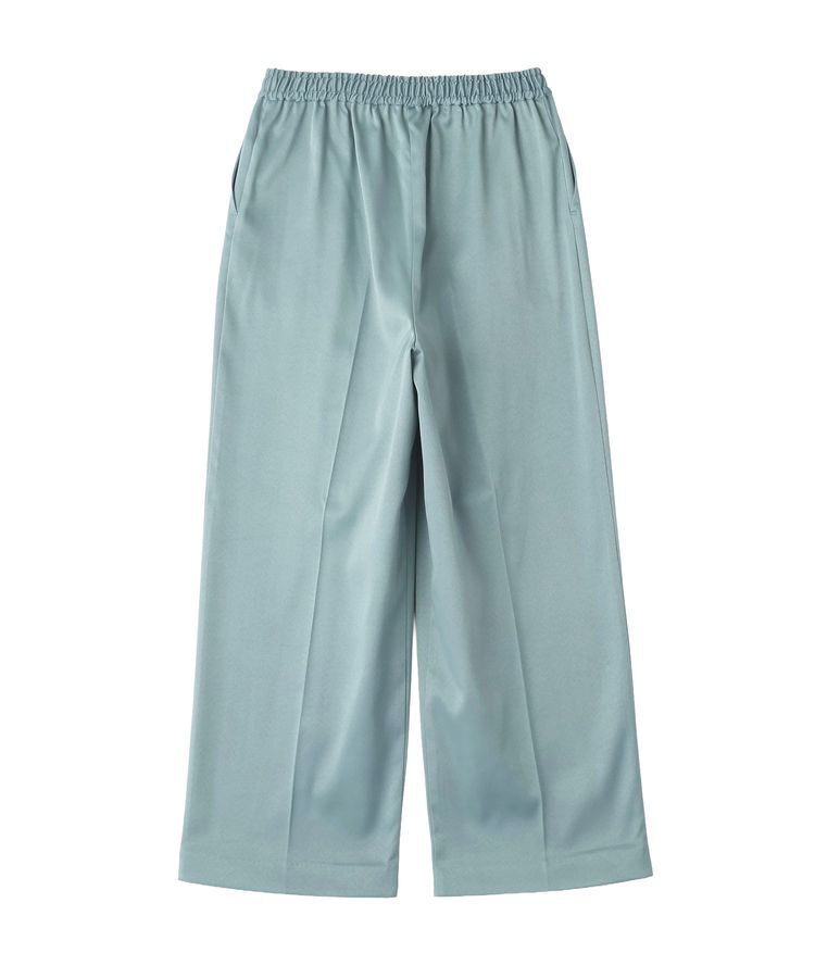 YECCA VECCA「裏起毛サテンリラックスパンツ」|その他|