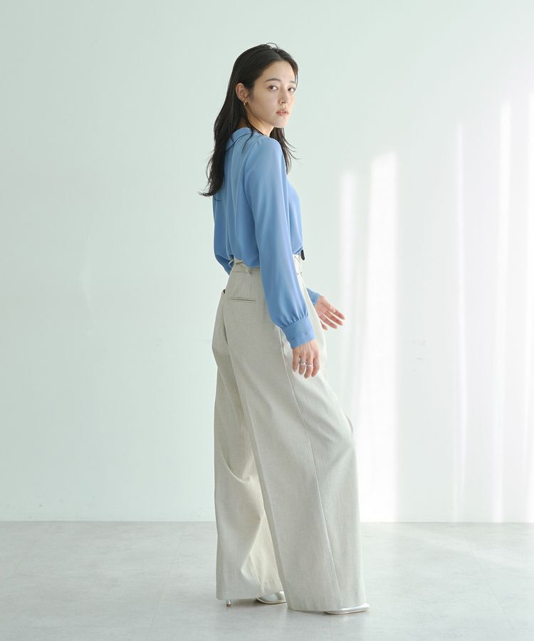 YECCA VECCA「スカーフ付きブラウス」|シャツ・ブラウス|