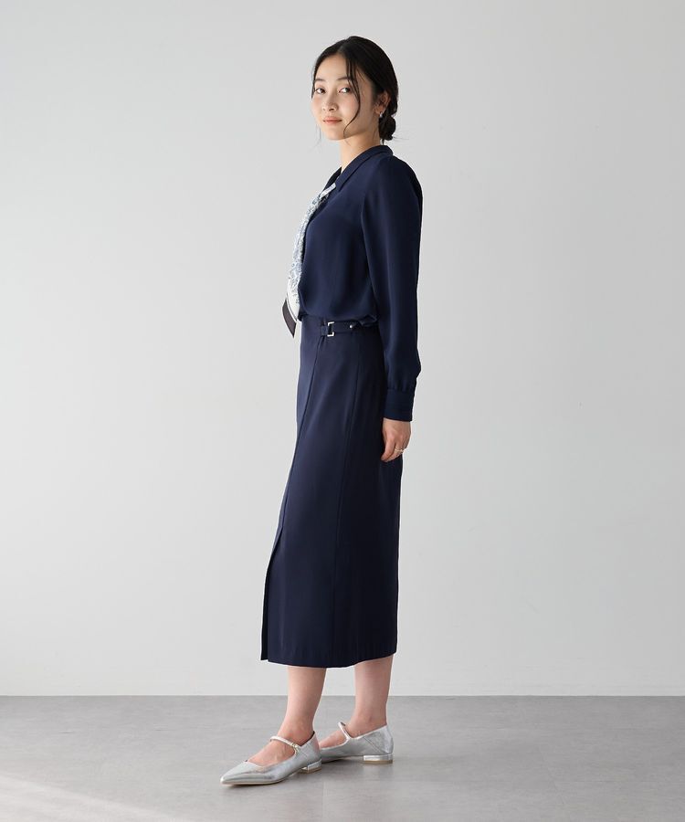 YECCA VECCA「スカーフ付きブラウス」|シャツ・ブラウス|