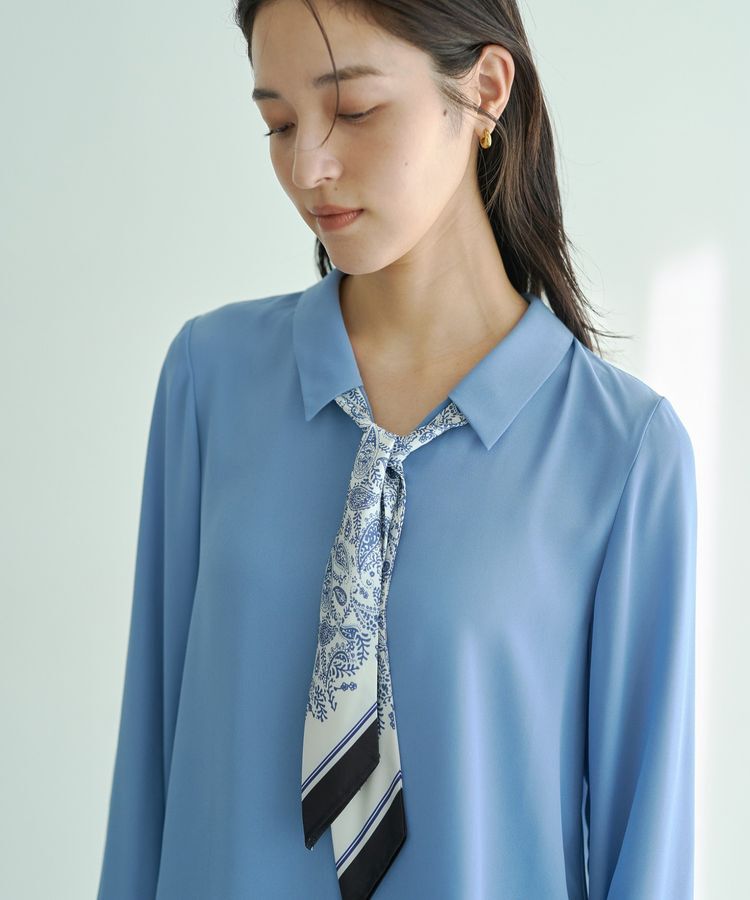 YECCA VECCA「スカーフ付きブラウス」|シャツ・ブラウス|