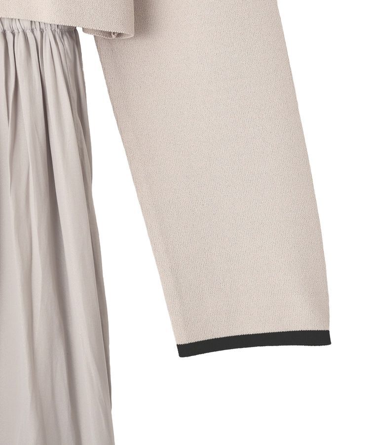 YECCA VECCA「【2点SET】カーディガンセットワンピース」|ワンピース|