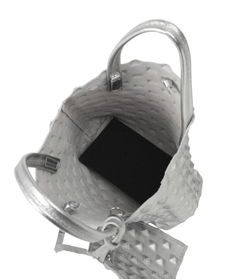 YECCA VECCA「【MILLELA FIRENZE】エンボスメタリックトート」|トートバッグ|