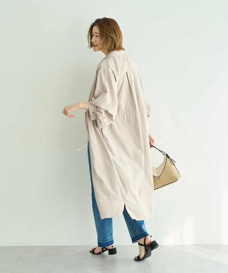 YECCA VECCA「UVカット2way袖バルーンワンピース」|ワンピース|