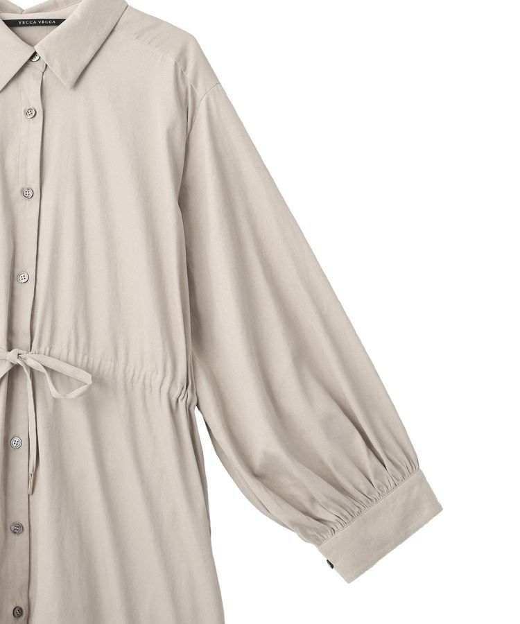 YECCA VECCA「UVカット2way袖バルーンワンピース」|ワンピース|