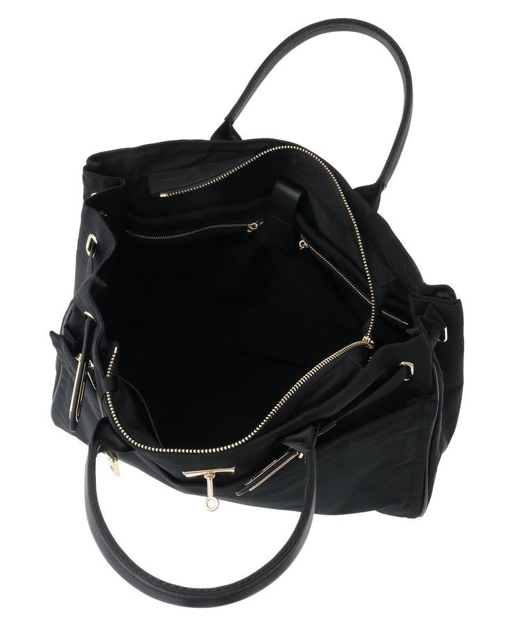 YECCA VECCA「【story.】PL BELTED TOTE L」|トートバッグ|