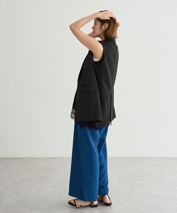 YECCA VECCA「【UVカット】サラサライージーワイドパンツ」|その他|