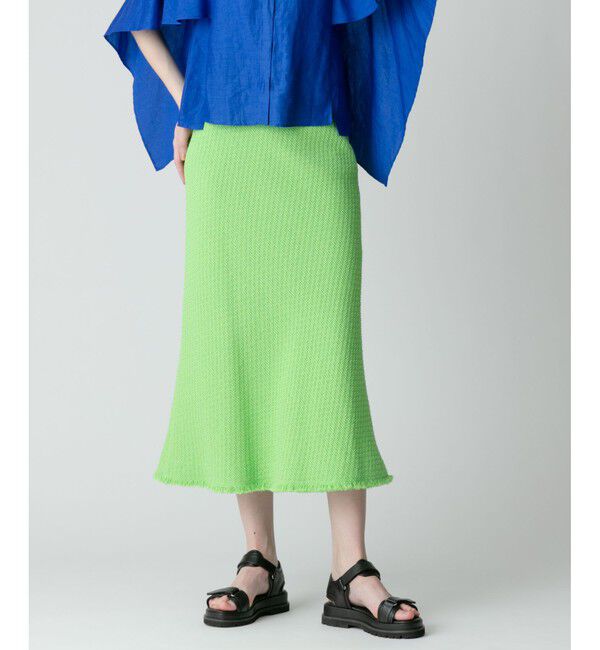 allureville「【セットアップ対応可能】ラスティックツイードスカート」|スカート|