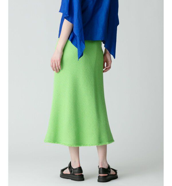 allureville「【セットアップ対応可能】ラスティックツイードスカート」|スカート|