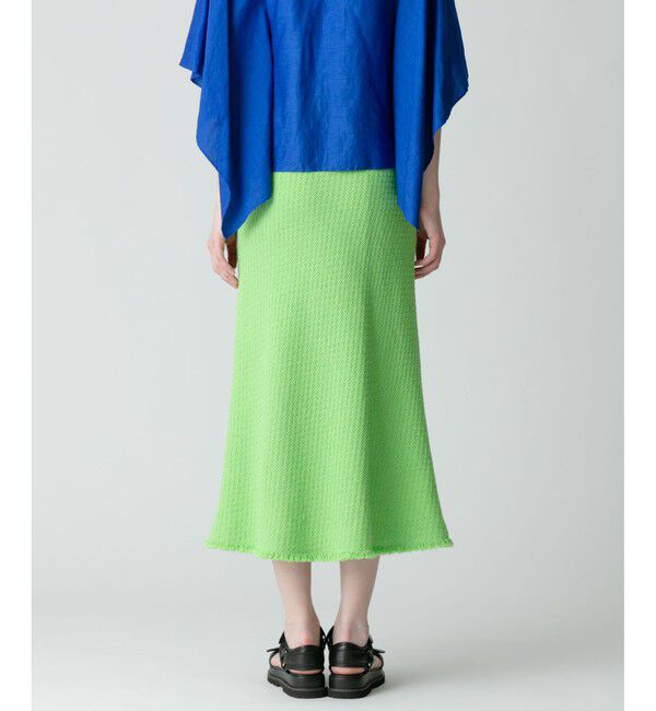 allureville「【セットアップ対応可能】ラスティックツイードスカート」|スカート|