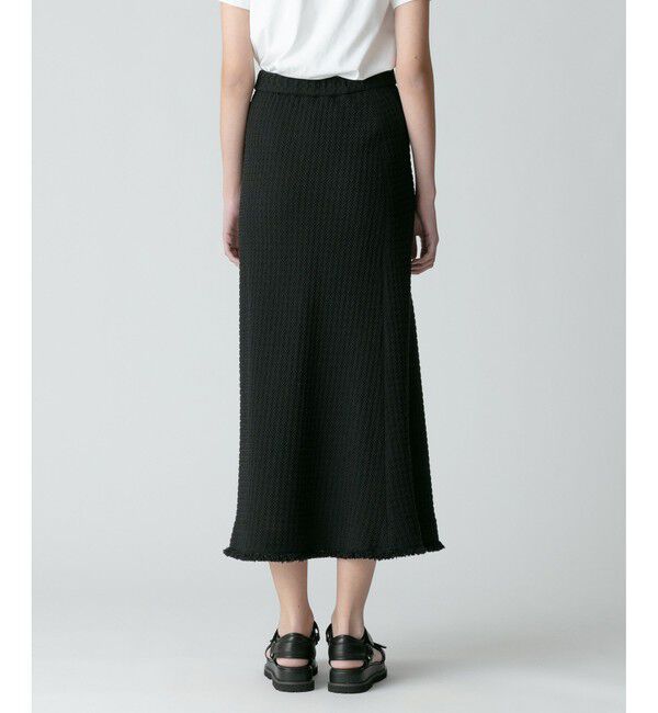 allureville「【セットアップ対応可能】ラスティックツイードスカート」|スカート|