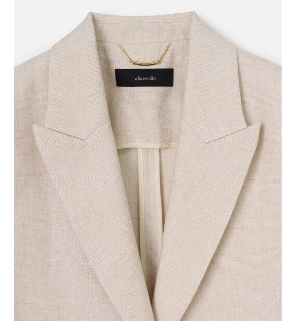 allureville「マットクロススリーブレスジャケット」|ダウンベスト・ベスト|