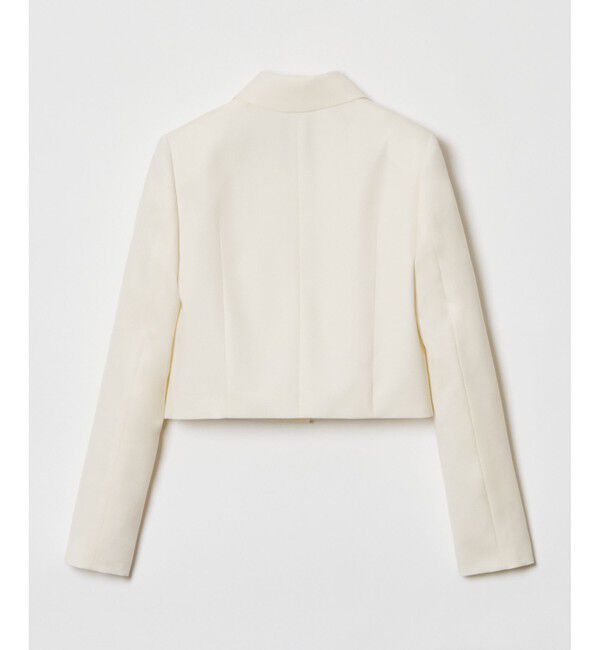 LOULOU WILLOUGHBY「【LOULOU WILLOUGHBY】ルマーノツイルショートジャケット」|テーラードジャケット|
