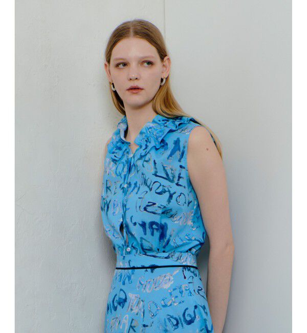 allureville「PONTOGLIOフリルカラーブラウス」|シャツ・ブラウス|