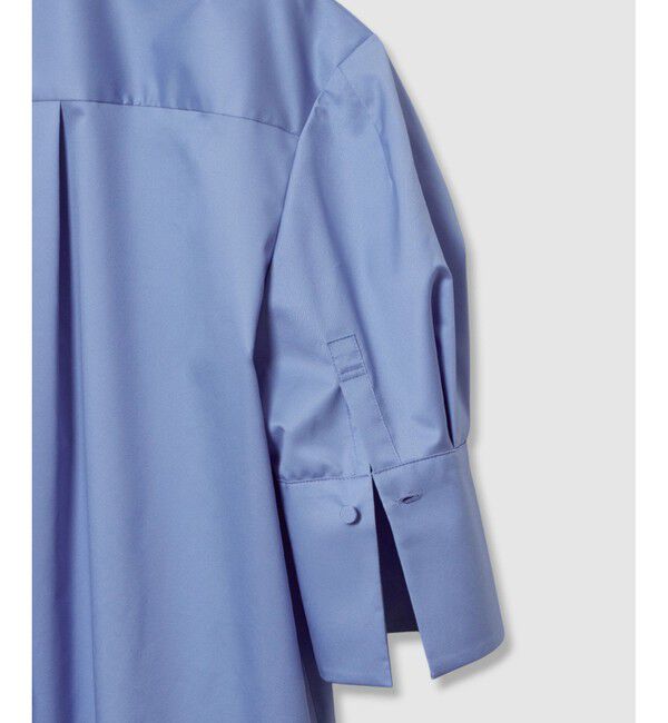 allureville「コットン混ストレッチブロードシャツ」|シャツ・ブラウス|