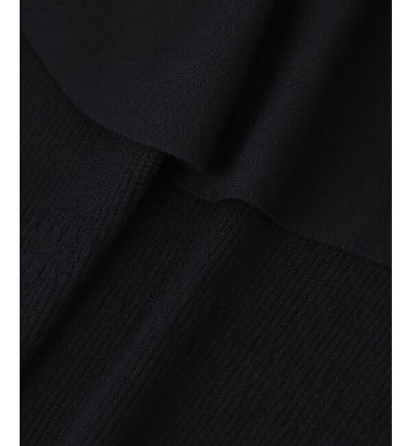 LOULOU WILLOUGHBY「【LOULOU WILLOUGHBY】ラッフルオフショルプルオーバー」|ニット・セーター|