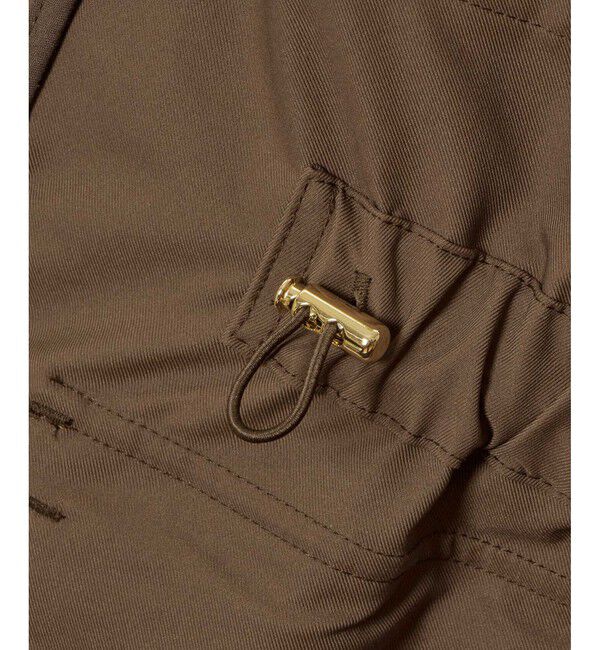 allureville「コットンダブルクロスサファリジレ」|ブルゾン・スタジャン|