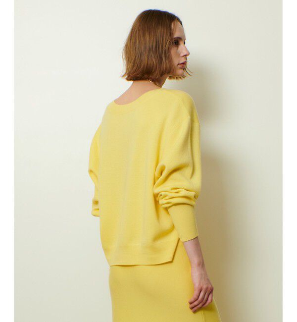 allureville「ウールスムース2WAYネックプルオーバー」|ニット・セーター|