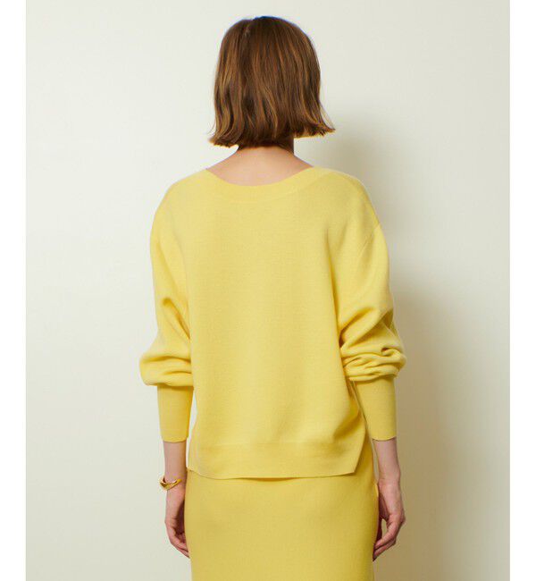 allureville「ウールスムース2WAYネックプルオーバー」|ニット・セーター|