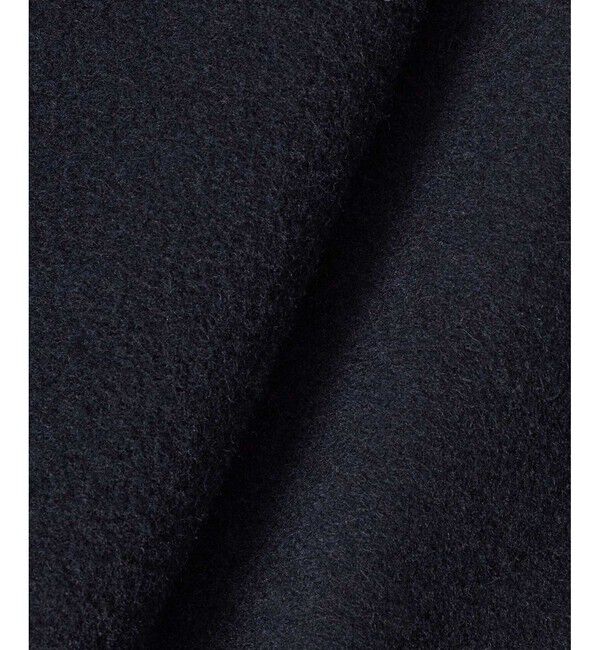 allureville「パイルメルトンデザインＰコート」|ピーコート|