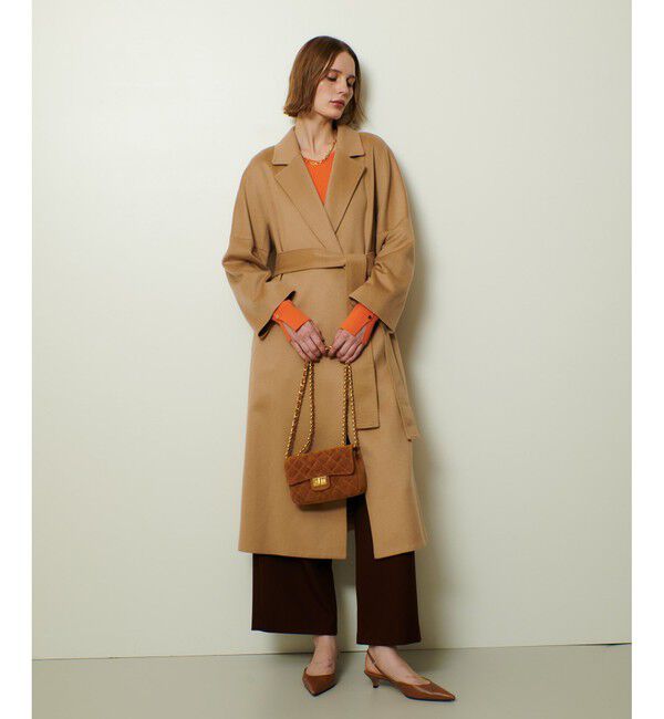allureville「カシミヤビーバーコート」|ダッフルコート|