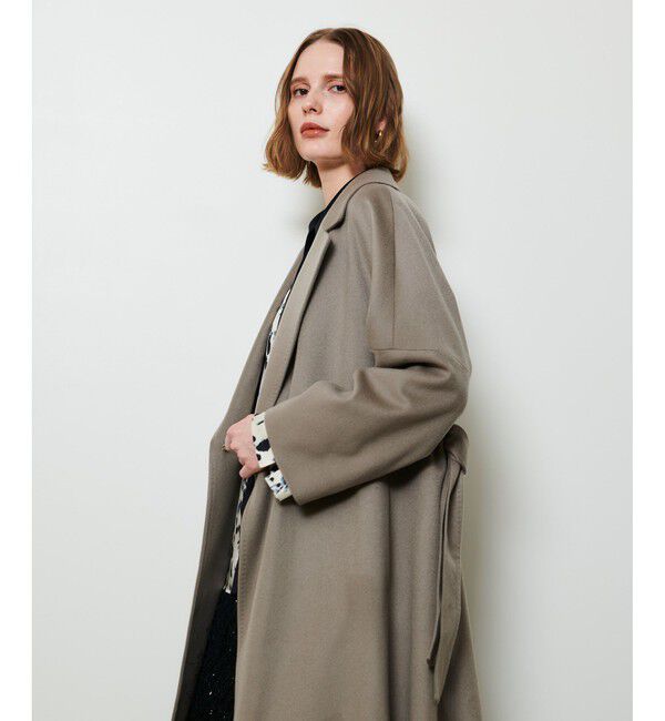 allureville「カシミヤビーバーコート」|ダッフルコート|