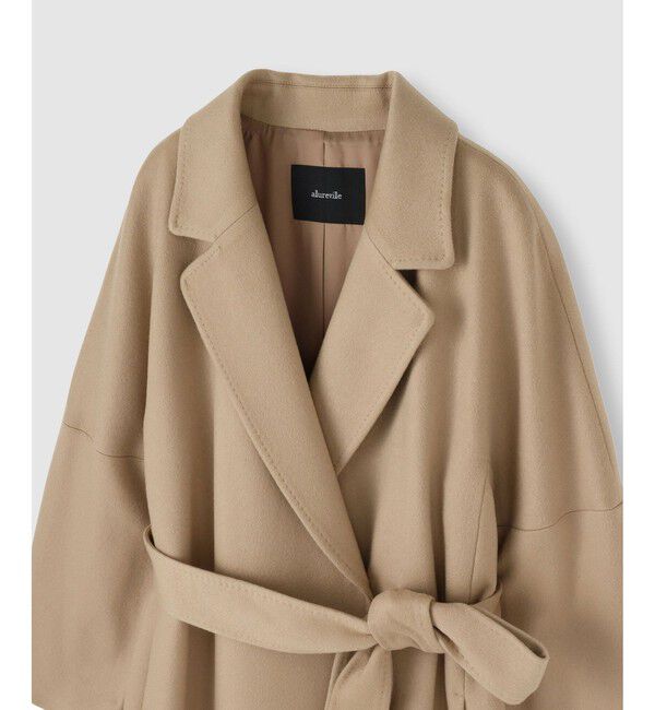 allureville「カシミヤビーバーコート」|ダッフルコート|