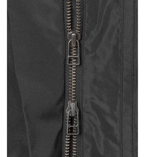 allureville「【ATELIER Line】メモリータフタスタンドカラーブルゾン」|ブルゾン・スタジャン|