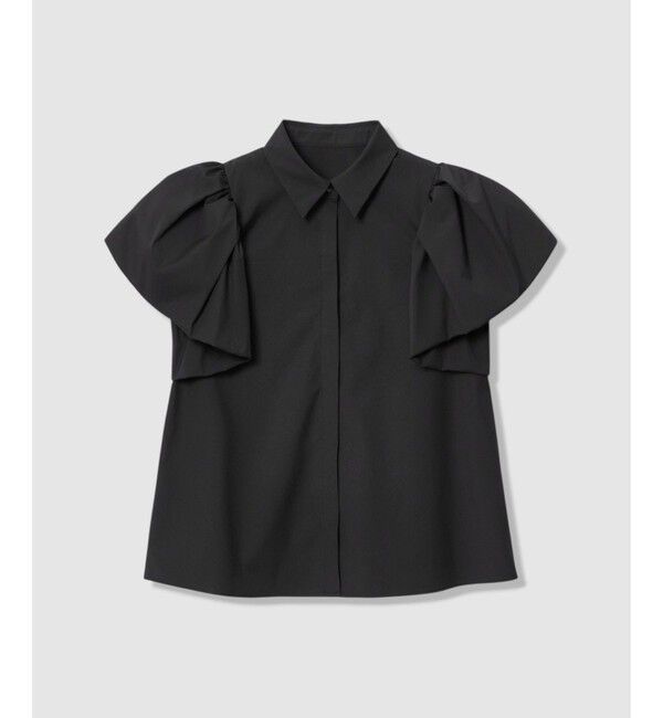 LOULOU WILLOUGHBY「【LOULOU WILLOUGHBY】バルーンスリーブシャツブラウス」|シャツ・ブラウス|