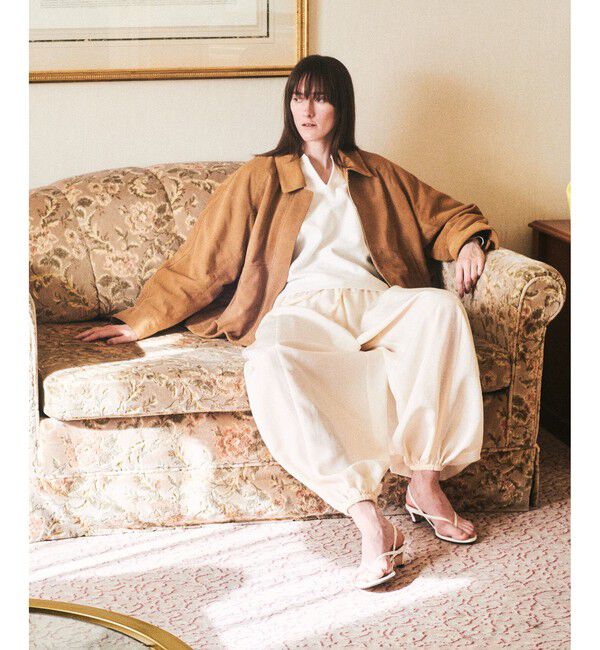 allureville「スウェードブルゾン」|ブルゾン・スタジャン|