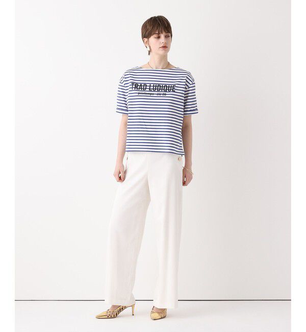 allureville「デニムライクマリンパンツ」|チノ|