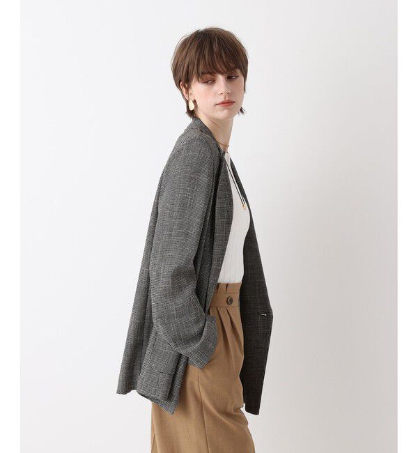 allureville「トリッカーカラミダブルジャケット」|テーラードジャケット|