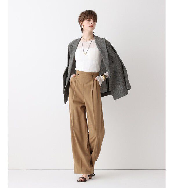 allureville「トリッカーカラミダブルジャケット」|テーラードジャケット|