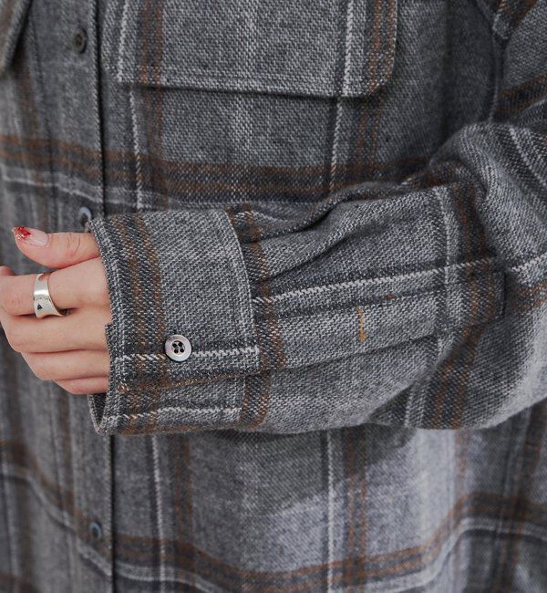  「起毛チェックシャツ」|シャツ・ブラウス|