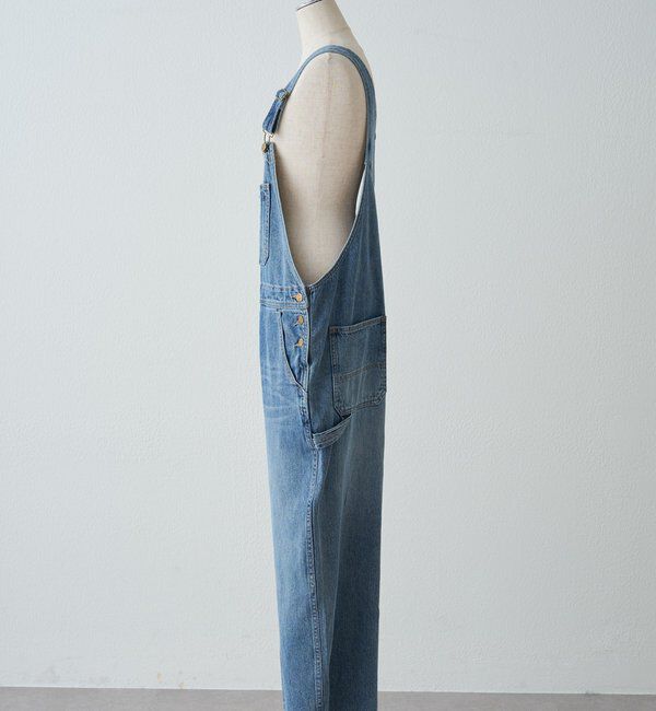  「綿麻デニムサロペット」|その他|