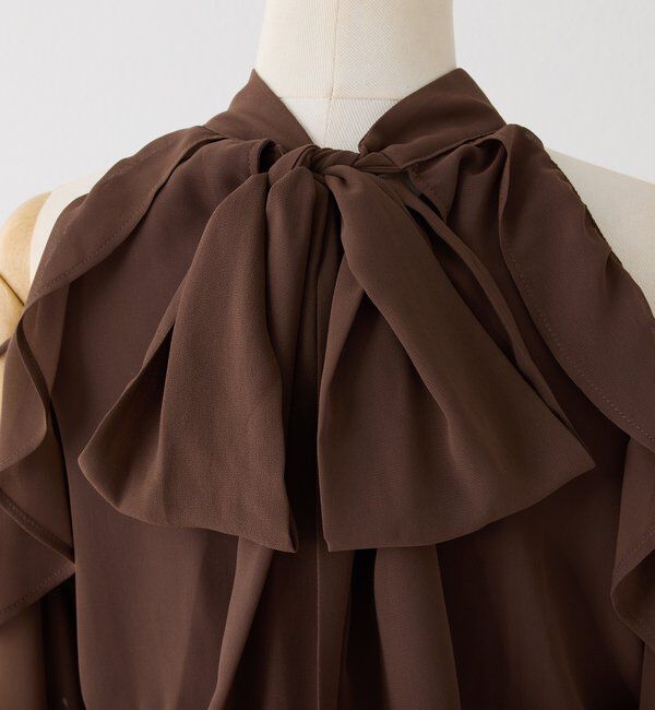  「バックリボンアメスリブラウス」|シャツ・ブラウス|
