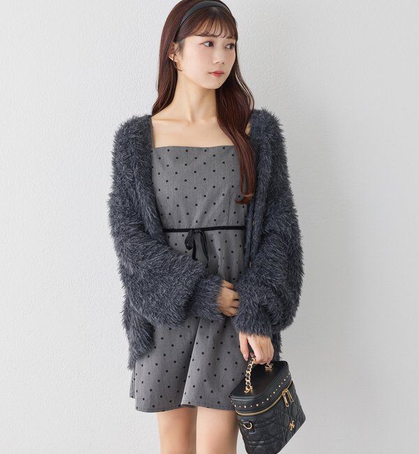  「あざとモテフェザーカーデ」|ニット・セーター|